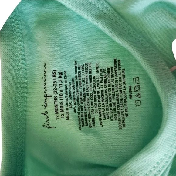 First impressions set of 3 pcs size 12 month - Picture 5 of 5